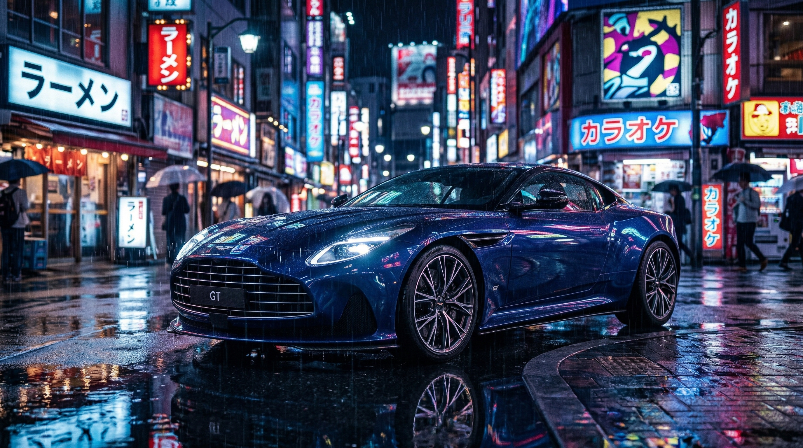 Neon Rain GT Street Scene
