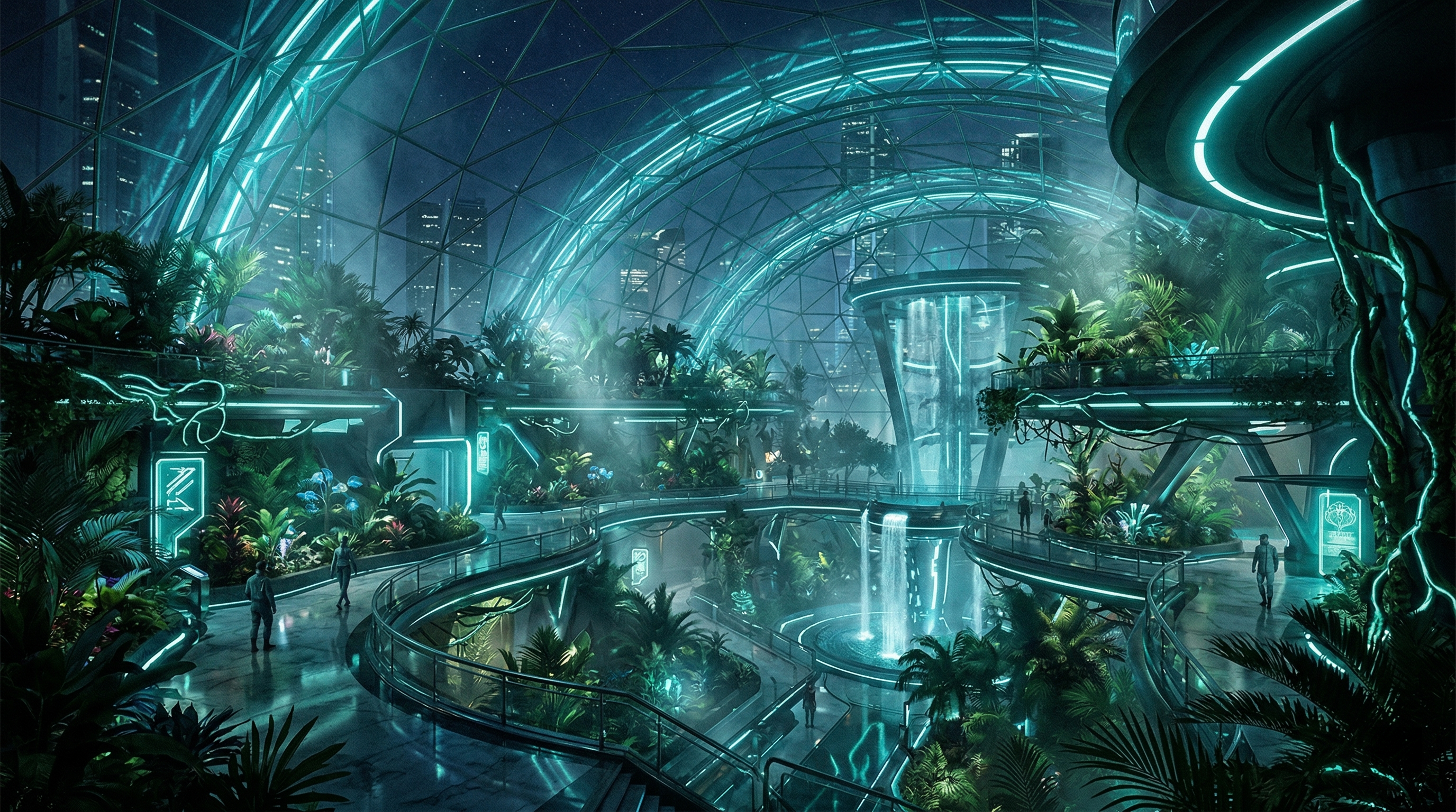 Cyber Botanical Atrium
